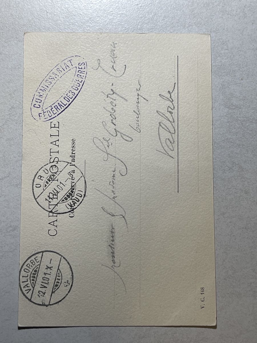 Cartoline postali: "Eglise d'Oron" – Usato da Strengelbach venduto da Aschatan5 1