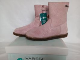 Varese Stiefelette Rosa mit Glitzer Gr.32 Gefüttert Neu