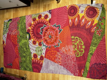 Desigual Schal bunt floral Grösse One Size neu