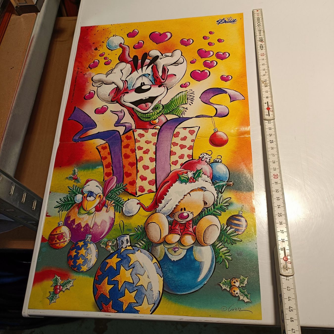 Poster & Bilder: Seltene Diddl Maus Poster, 2 Seitig – Neu (gemäss Beschreibung) aus Sitterdorf von imsis