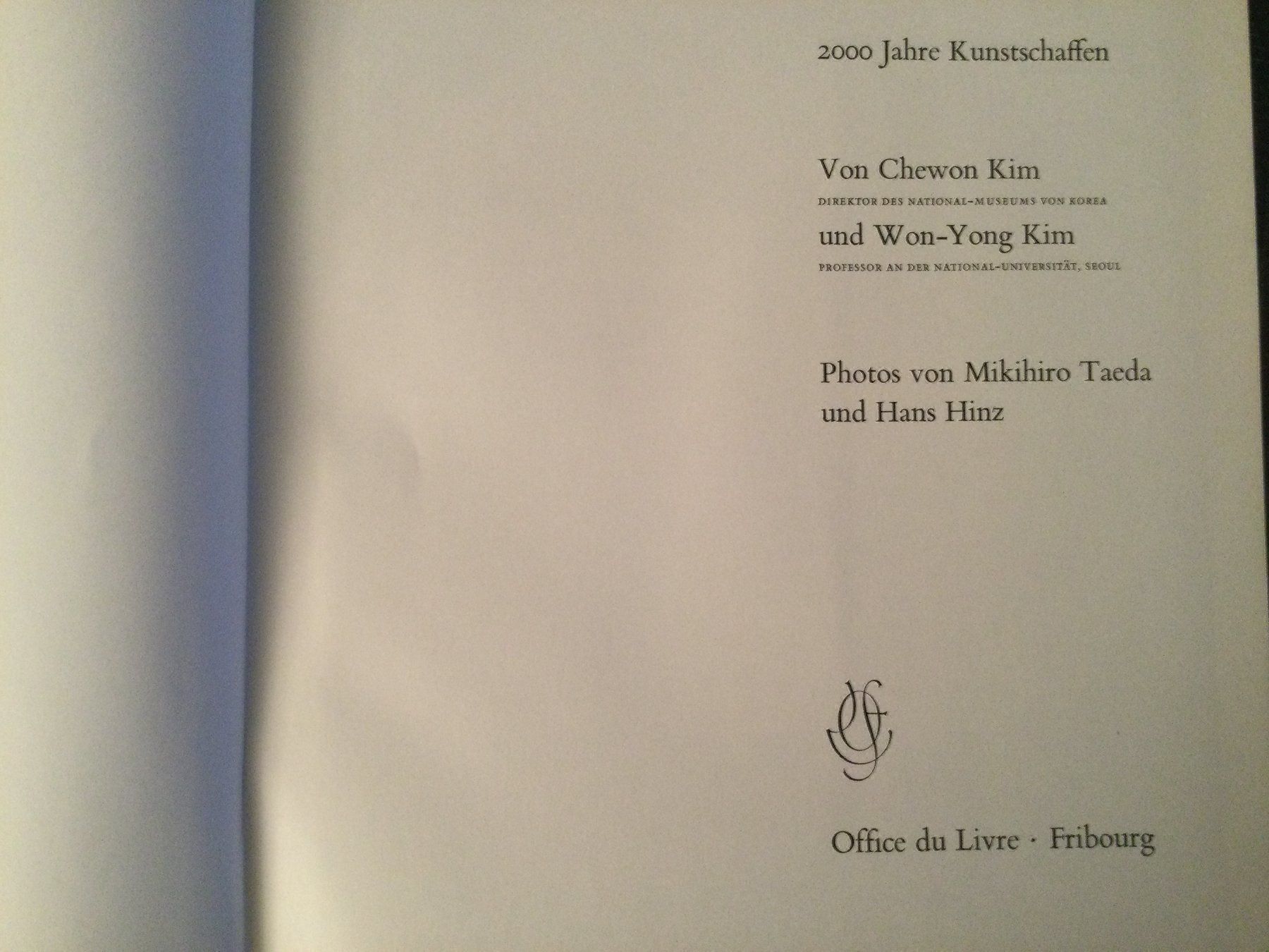 Libri: Korea. 2000 Jahre Kunstschaffen – Usato da Luzern venduto da Einh0rn 3
