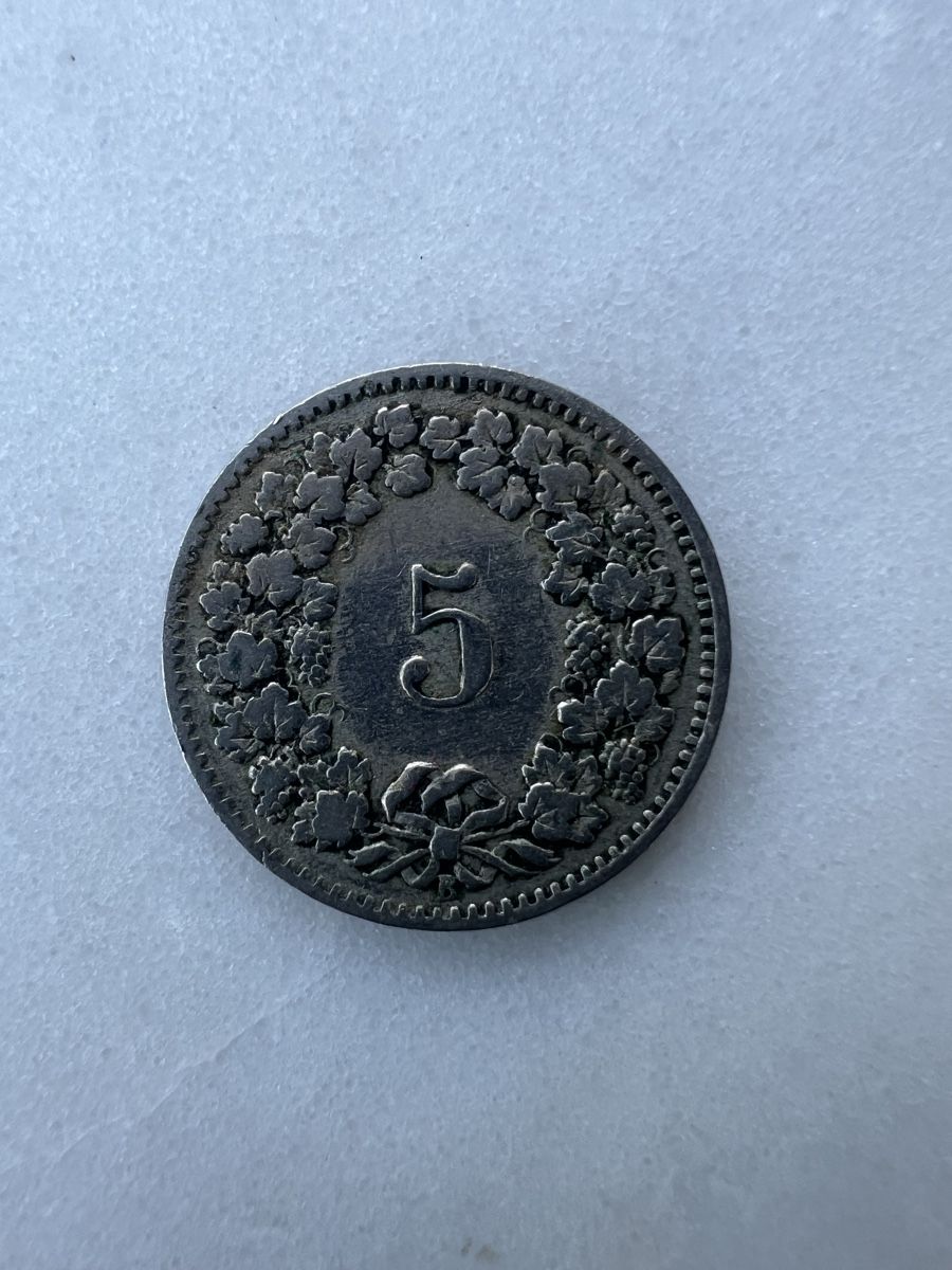 Tutti le monete: 5Räppler 1907 – Usato da Schöftland venduto da mamajasima5