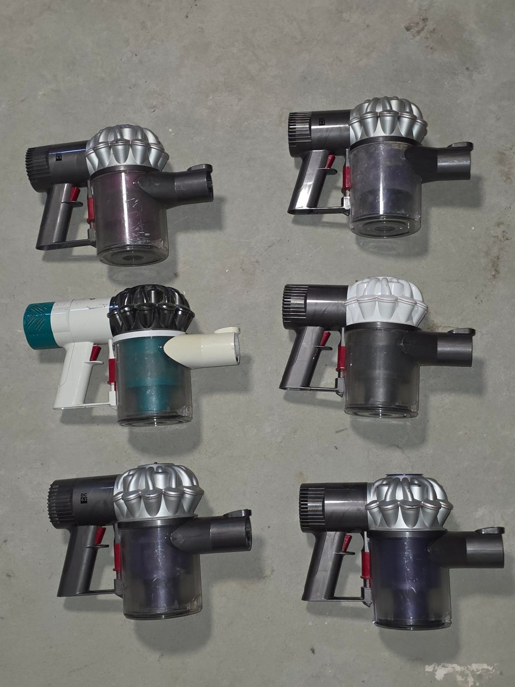Dyson Staubsauger & Zubehör: 6 x Dyson Staubsauger – Defekt aus Stein SG von nxr_vzv9