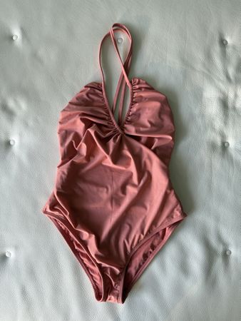 ASOS maillot de bain rose CH40