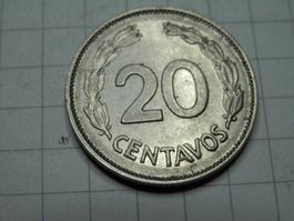 Ecuador  20 Centavos, 1962