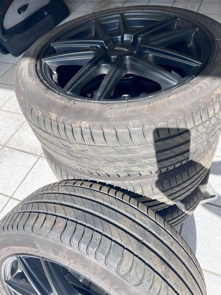 Cerchioni: Kompletträder Platin Wheels / Michelin – Usato da Vaduz venduto da Be_Va