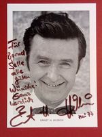 Ernst H. Hilbich 1931-2025 Autogramm signiert Foto 10x15cm
