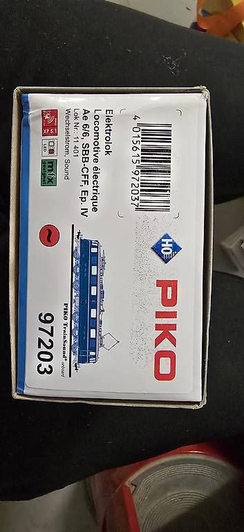 Modellini di ferrovie: Ae 6/6 Ticino – Nuovo e nell'imballaggio originale da Ebikon venduto da Mr.Busdriver 1