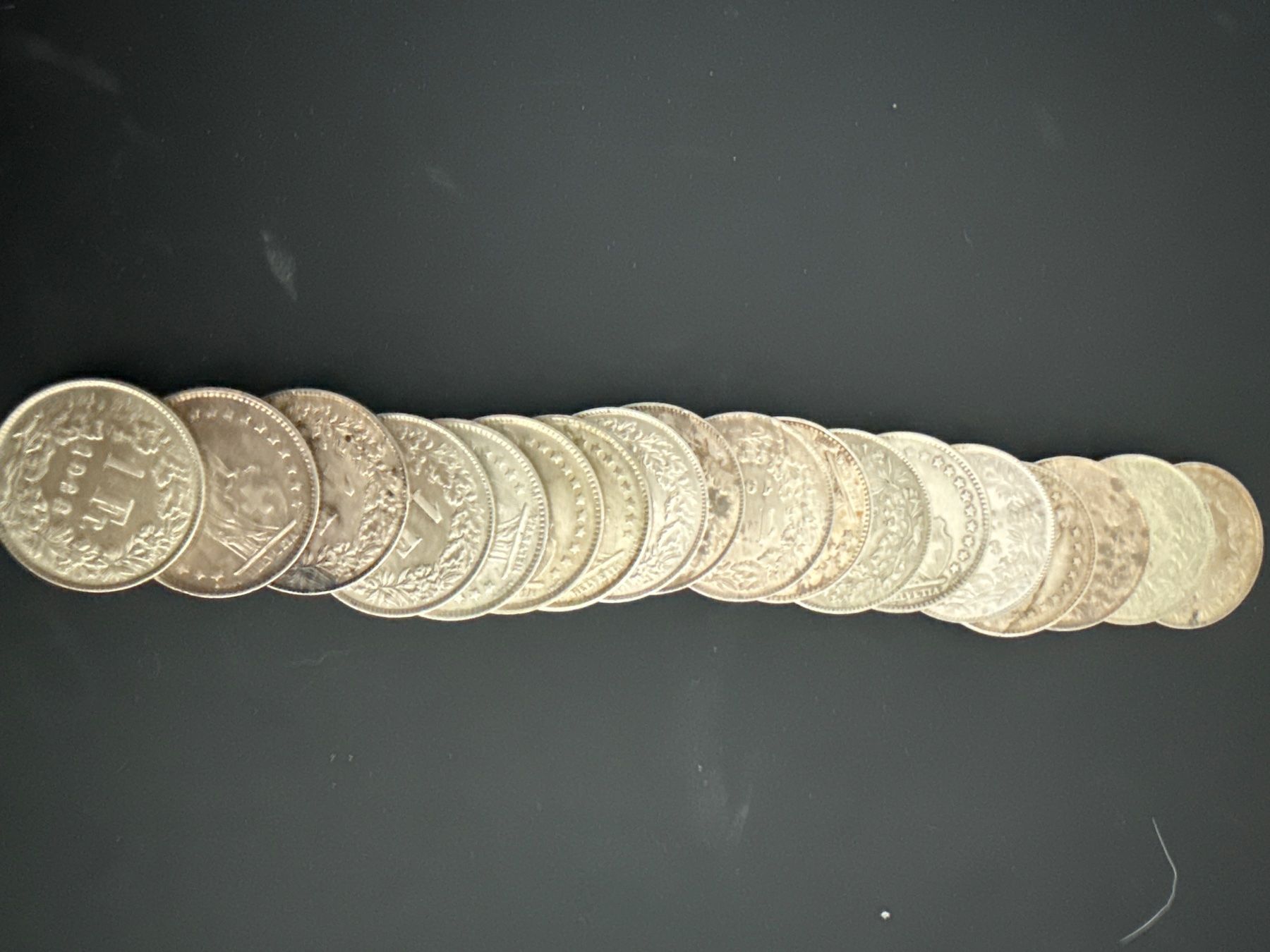 Toutes les monnaies: Swiss 1 franc 1963 Silver Coin – D'occasion à Pully par ta571 2