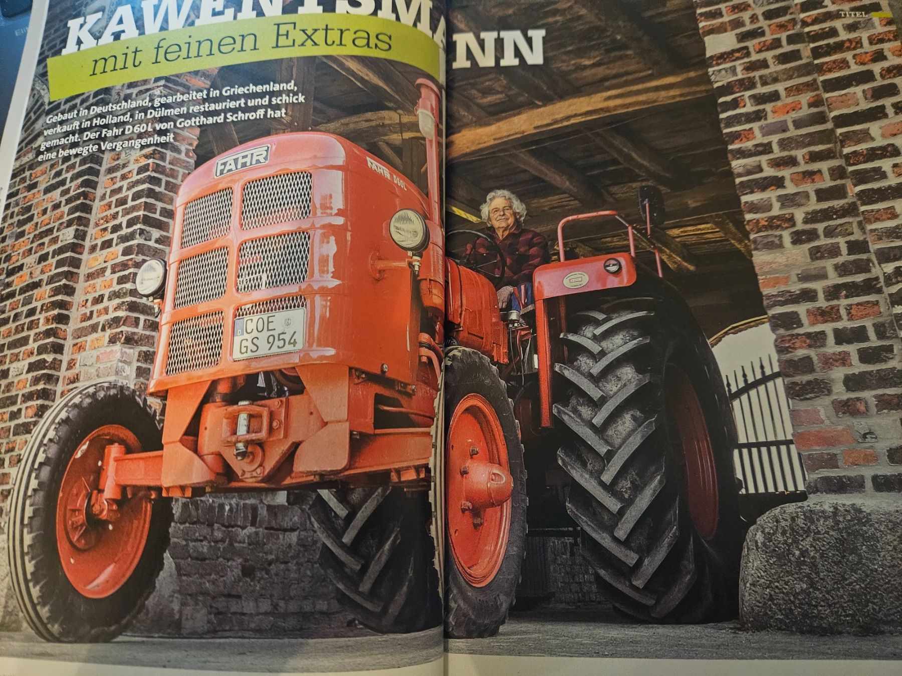 Deutz Trattori: Oldtimer Traktor 21 Fahr D60 Unimog 424 Same Internatioal xx – Usato da Flawil venduto da sr1_f6st 2