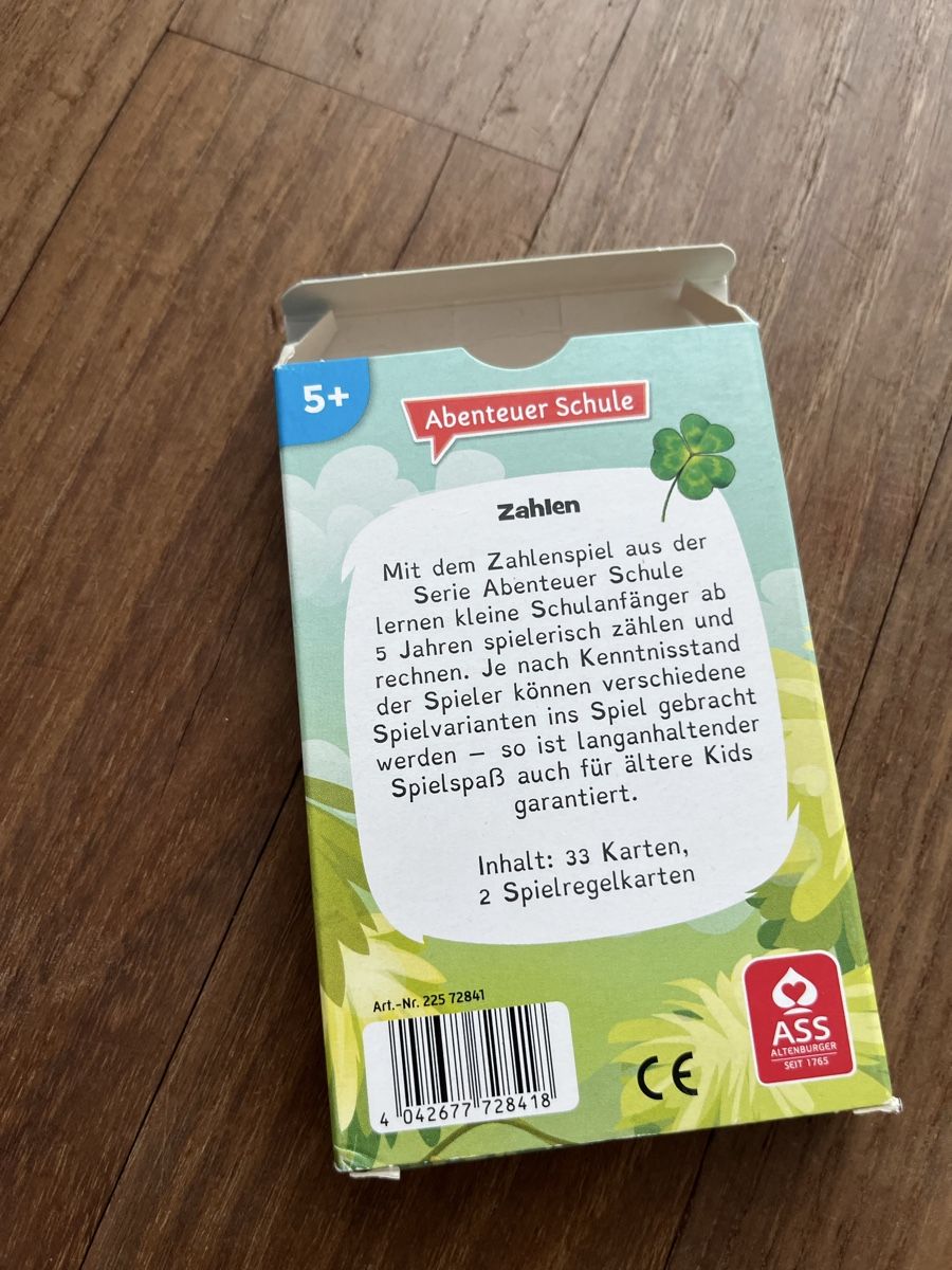 Giochi: Spiel- Abenteuer Schule Zahlen – Nuovo e nell'imballaggio originale da Luzern venduto da Aldabema 1