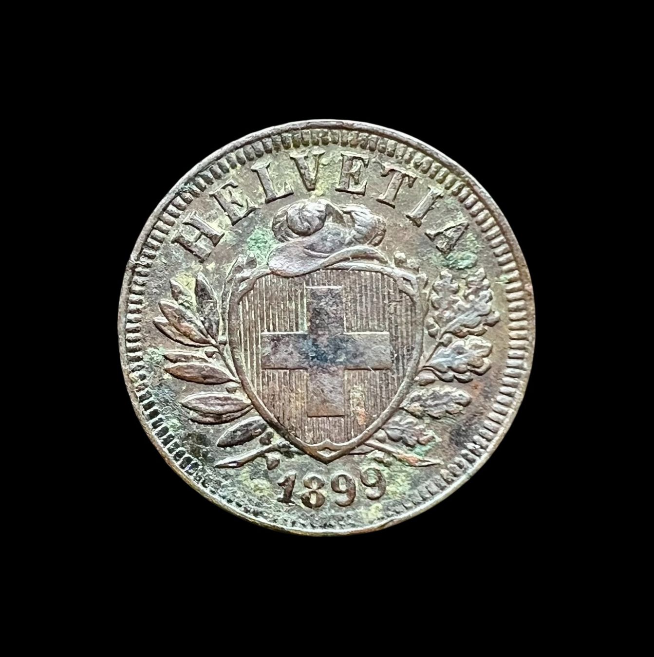 Toutes les monnaies: 2 Centimes 1899 – D'occasion à Sion par numision