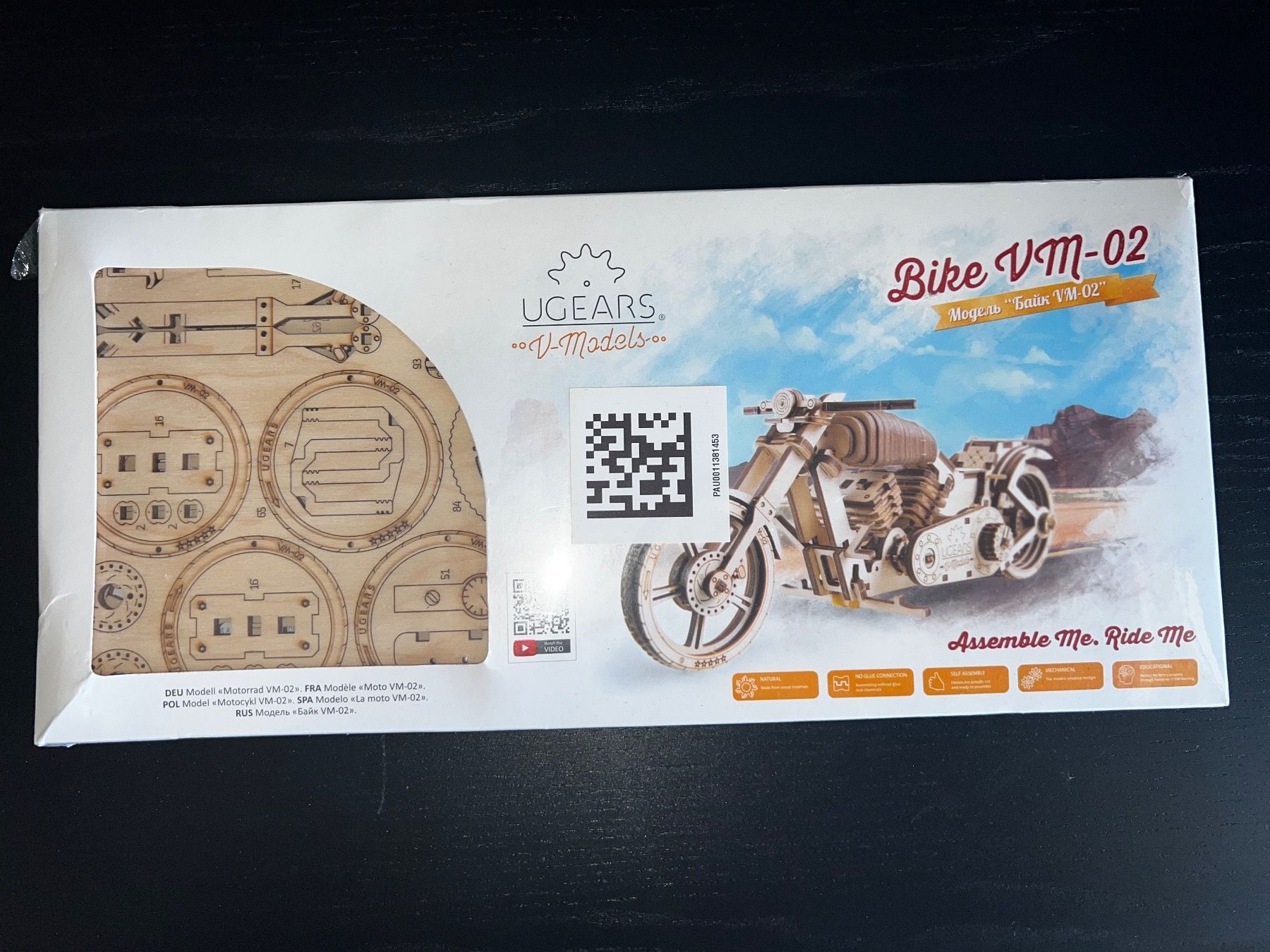 Kit di costruzioni: Motorrad VM-02 Mechanische Modell Bausatz – Nuovo e nell'imballaggio originale da St. gallen venduto da Weltaristokrat