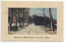 NEUJAHR Herzlichen Glückwunsch, Teufen, Landschaft im Winter