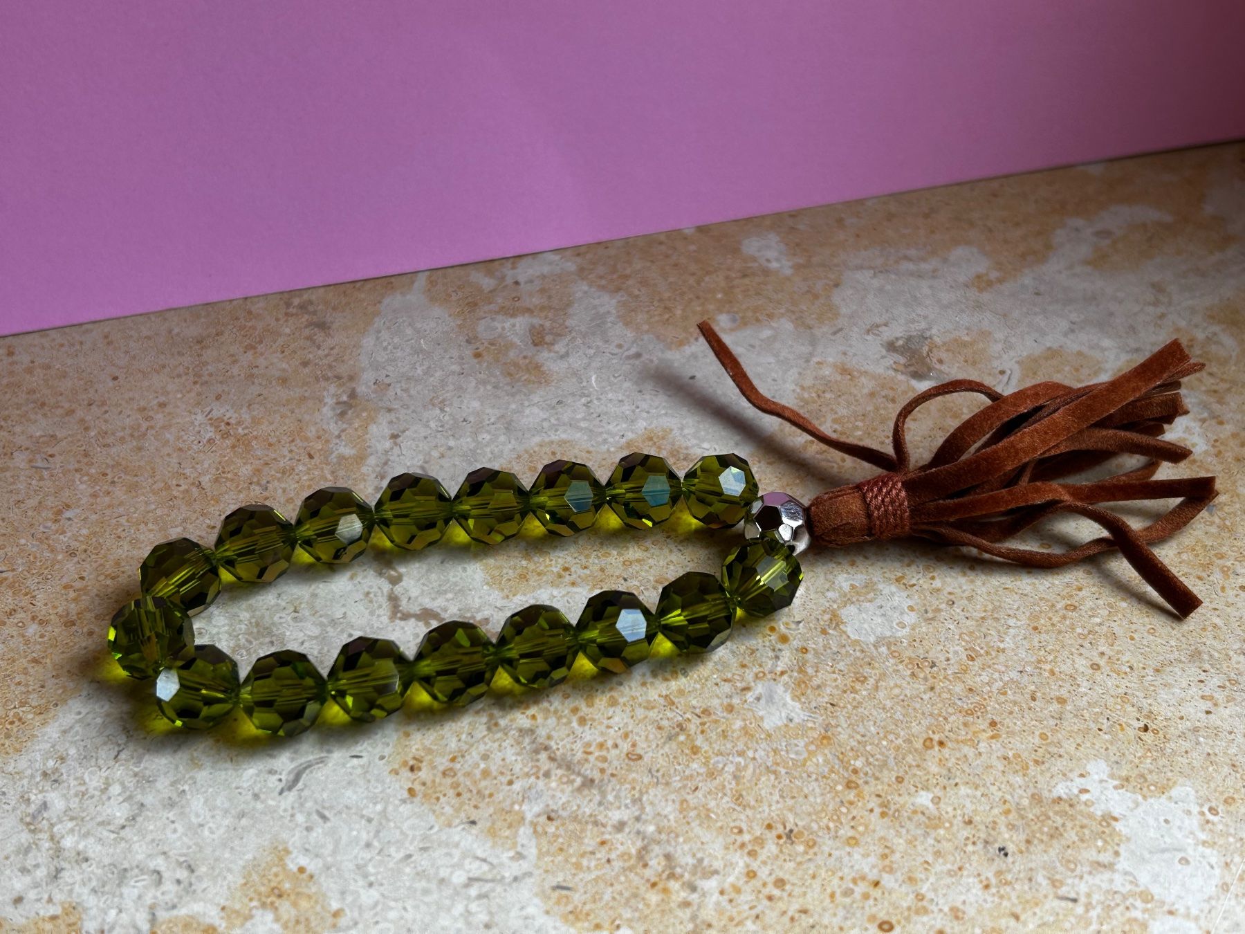 Bracciali & Braccialetti: Armband olivgrün – Usato da Dittingen venduto da Bellevista 3