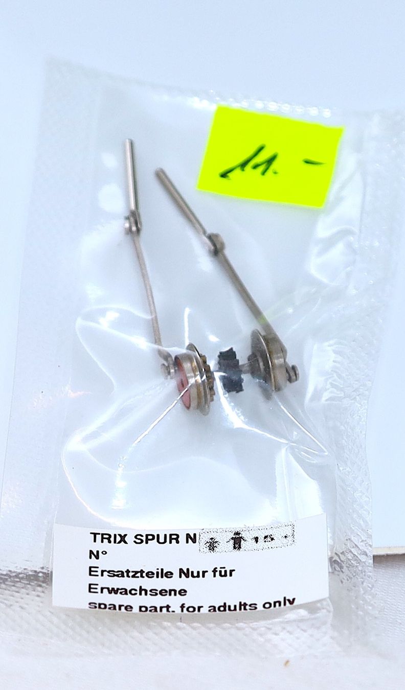 Trix Modelleisenbahnen: DAMPFLOK ANTRIEBACHSE MIT TREIBSTANGE SPUR N – Neu (gemäss Beschreibung) aus Ipsach von locky55