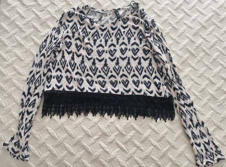 H&M DIVIDED Crop Top Langarmshirt, CLOCKHOUSE Sommerkleid