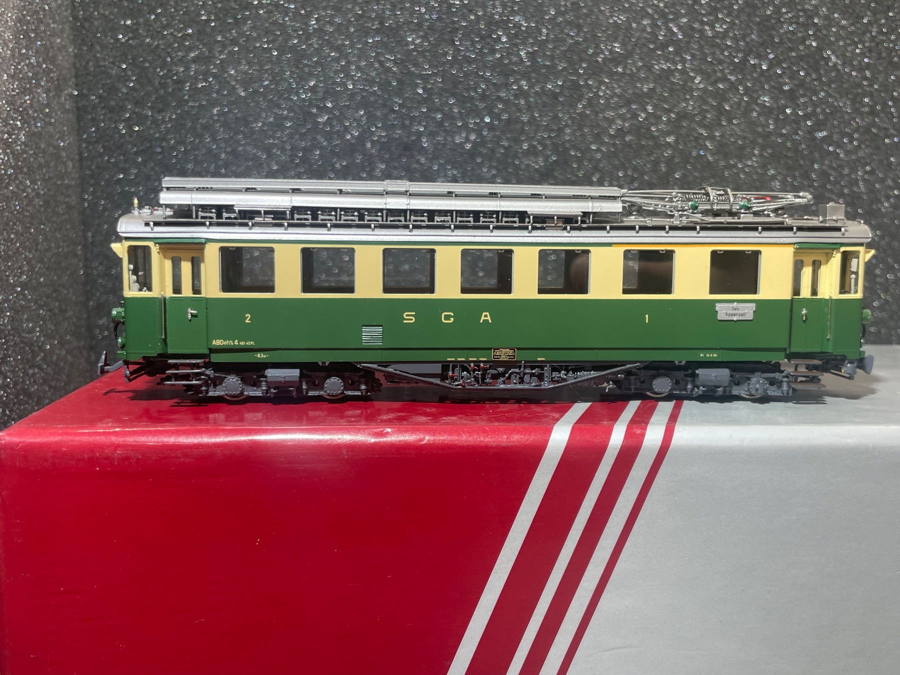Lemaco Modellini di ferrovie: Lemaco SGA ABDeh 4/4, Betr. No: 4 – Usato da Pfäffikon SZ venduto da bkl_9zp9 8