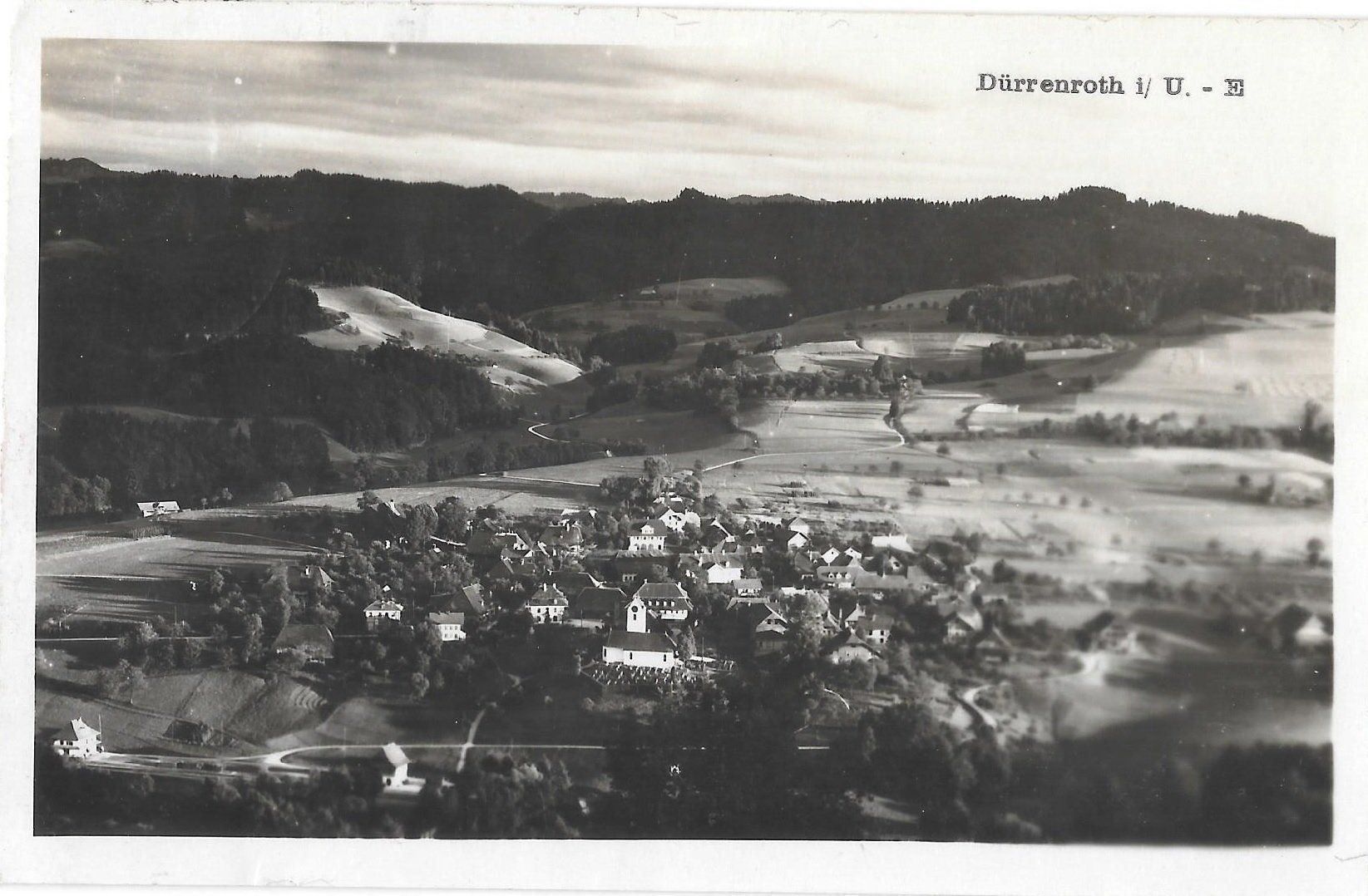 Cartoline postali: Dürrenroth Gesamtansicht – Usato da Olten venduto da clotaldi