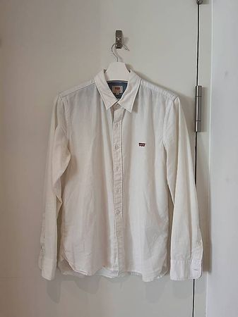 Levi's Baumwolle Hemd weiss Slimfit S