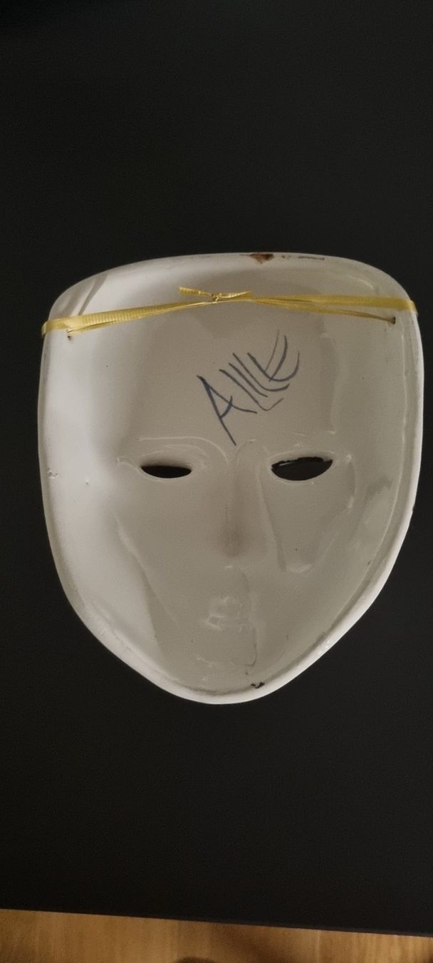 Masken: Maske Porzellan, handmade – Neu (gemäss Beschreibung) aus Lachen SZ von LinDiscount 2