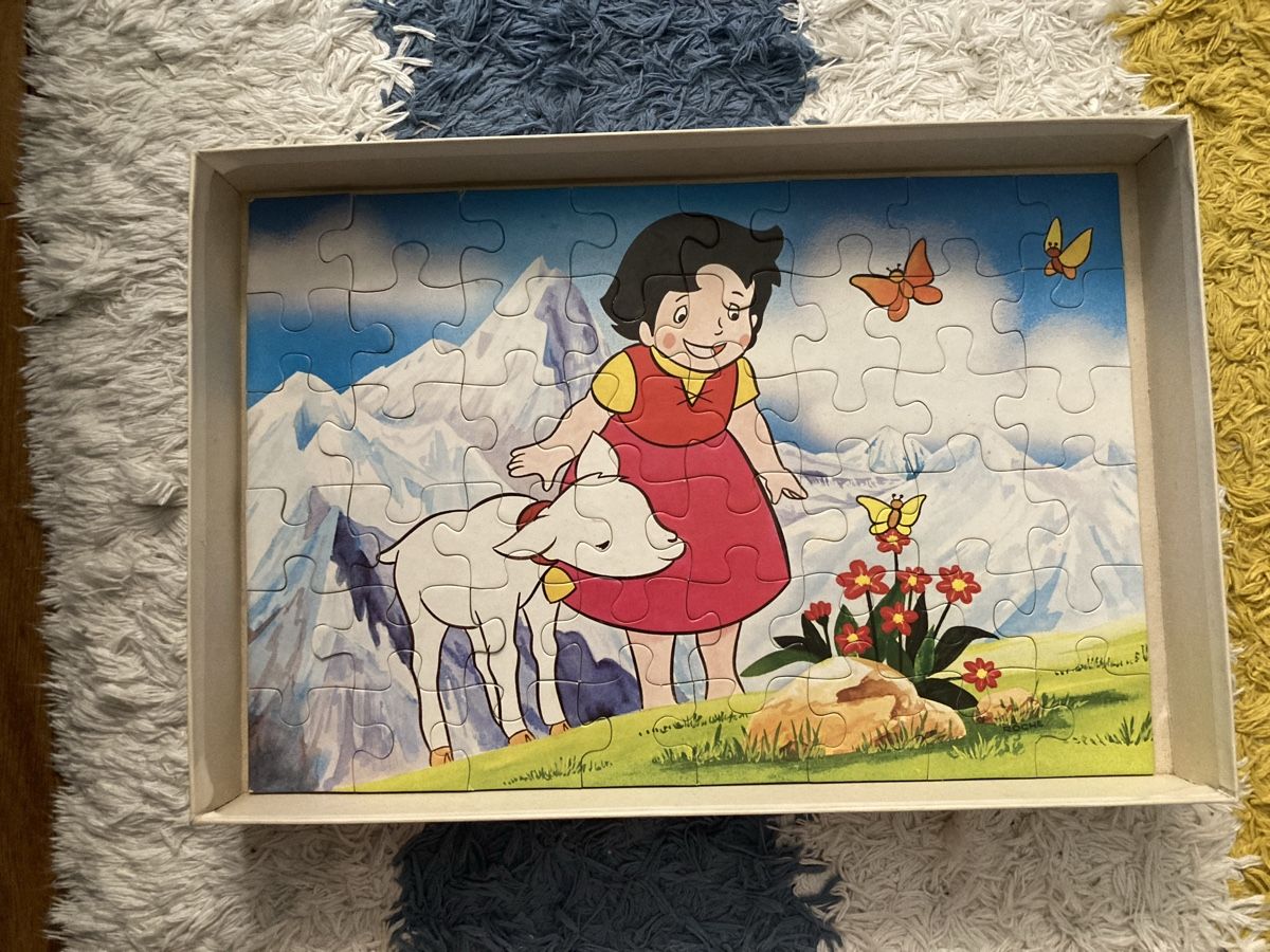Puzzles: Retro-Puzzle Heidi, 2x 48 Teils – D'occasion à Zürich par Ekka 2