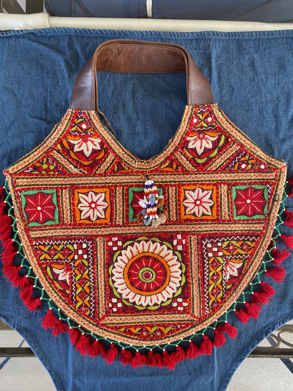 Taschen für Damen: Sac Inde – Neu (gemäss Beschreibung) aus Clarens von OptitesJoliesChoses