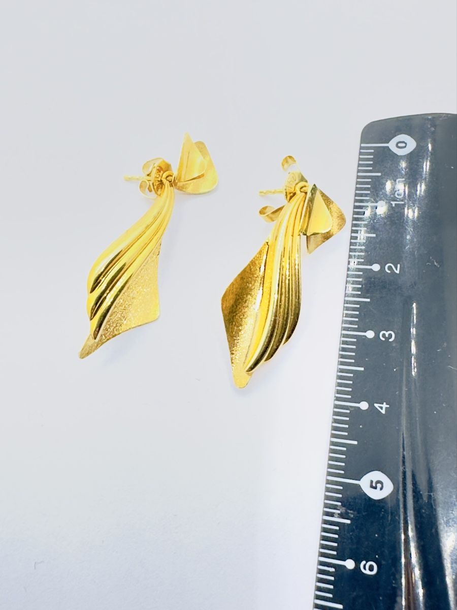 Orecchini pendenti & Orecchini a lobo: 750/18 Karat Gold Ohrhänger NEU – Nuovo e nell'imballaggio originale da Murg venduto da MTGold 2