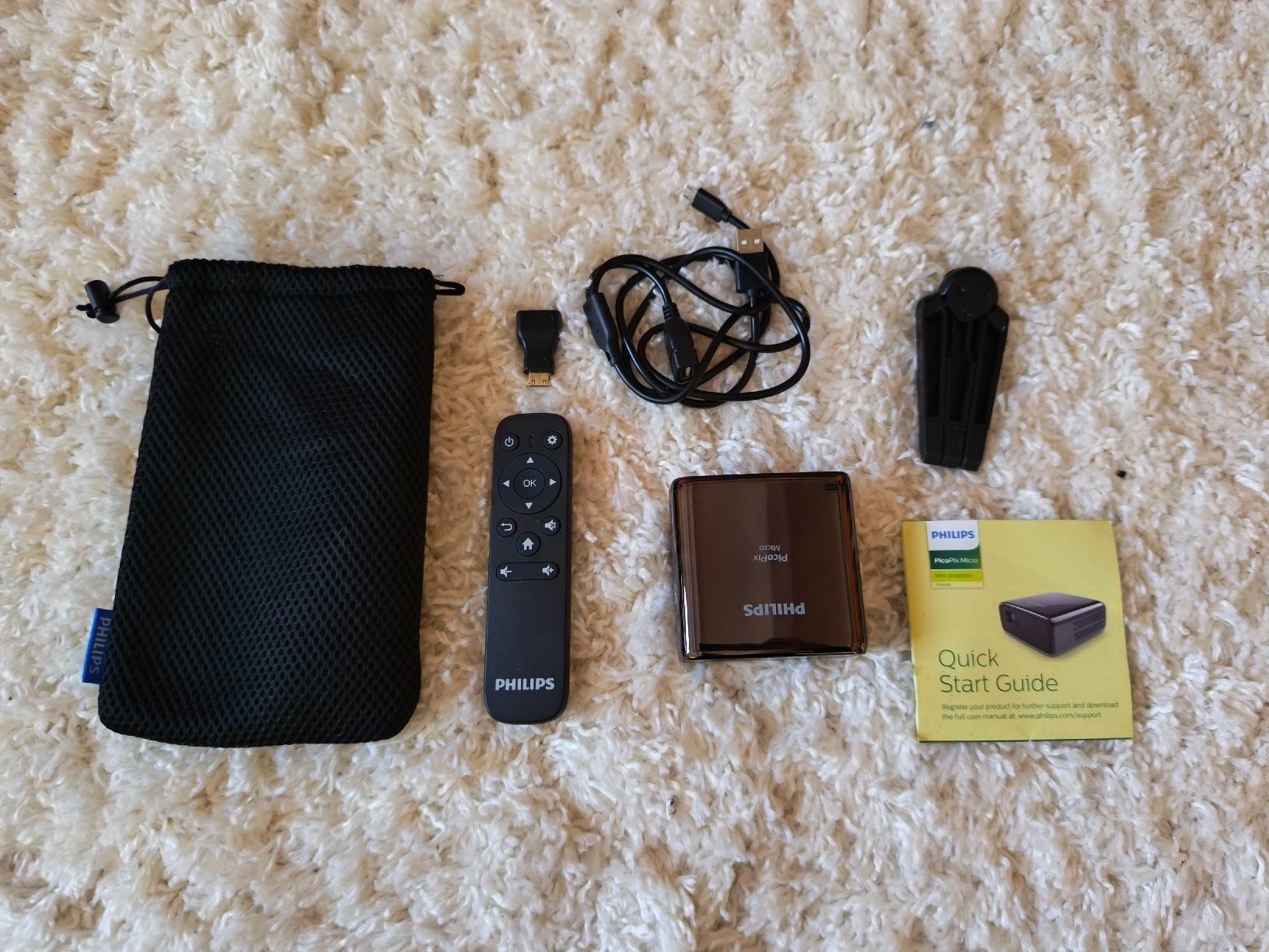 Philips Proiettori: Philips Picopix Micro PPX320/Mini Beamer Eingebaute Akku – Usato da Amden venduto da muben_ge98 5
