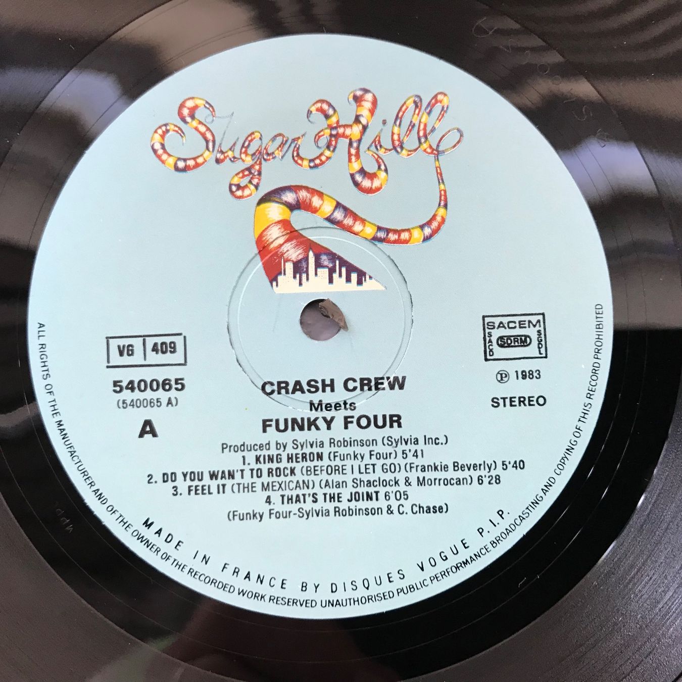 Dischi in vinile: Crash Crew Meets Funky Four – Usato da Aesch BL venduto da BlueMusicRecords 2