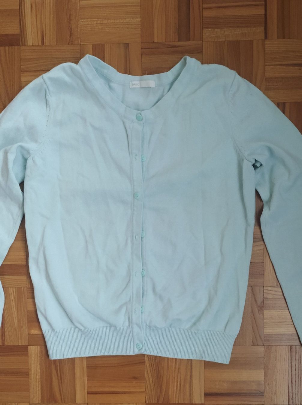 Gilet & Giacche senza maniche: Jaquette H&M Basic vert menthe/Jacke H&M Basic mintgrün – Nuovo (secondo la descrizione) da Moutier venduto da ant_6dwq 1