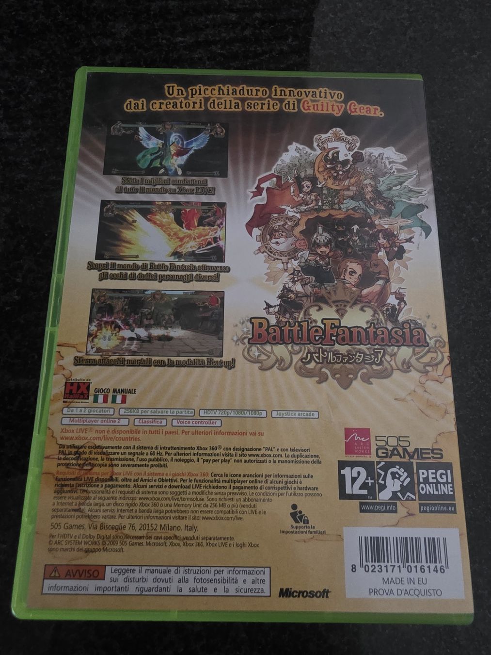 Jeux: Battle Fantasia Xbox 360 – D'occasion à Chavornay par Crash37 1