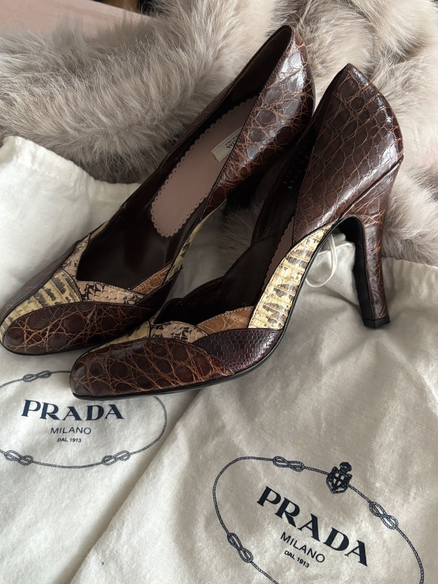 Prada Scarpe da donna: Prada Pumps Gr. 40.5 – Nuovo (secondo la descrizione) da Basel venduto da jvxmm