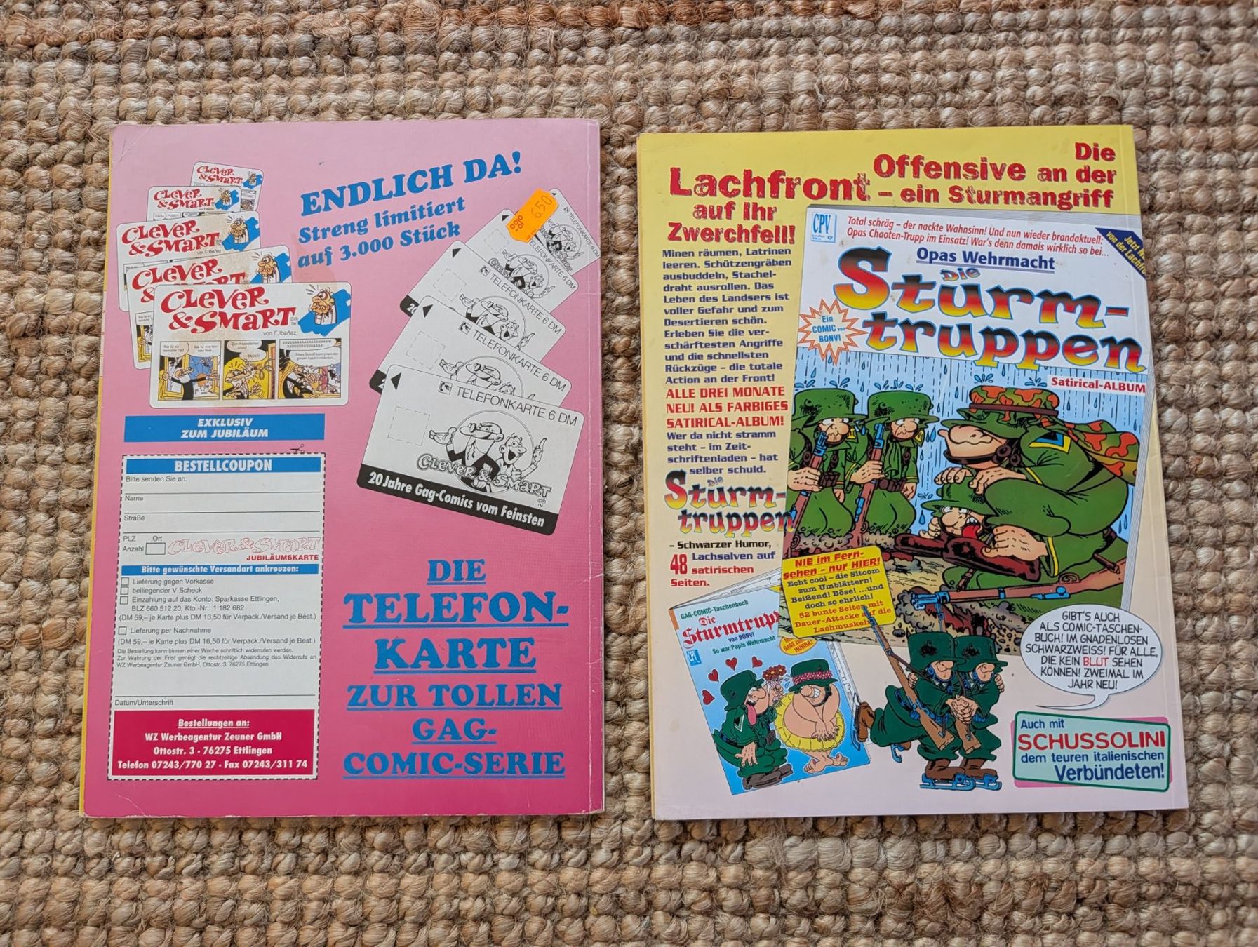 Fumetti: 2 Comic Hefte Die Sturmtruppen – Usato da Nänikon venduto da Haexli_70 1