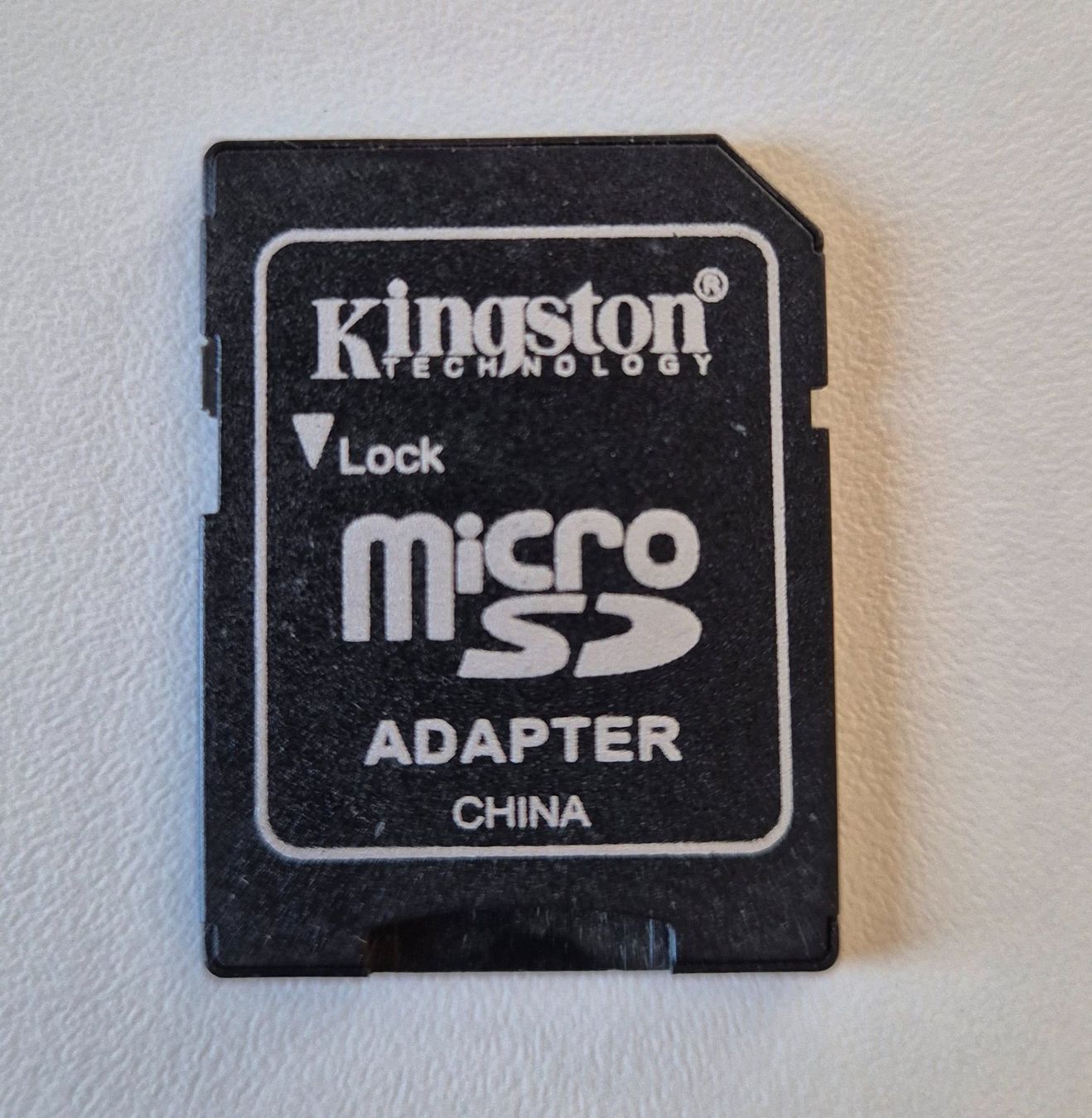 Kingston Lecteurs & Adaptateurs: Kingston microSD auf SD Adapter, schwarz – D'occasion à Lumbrein par gianandris