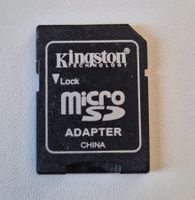 Kingston microSD auf SD Adapter, schwarz