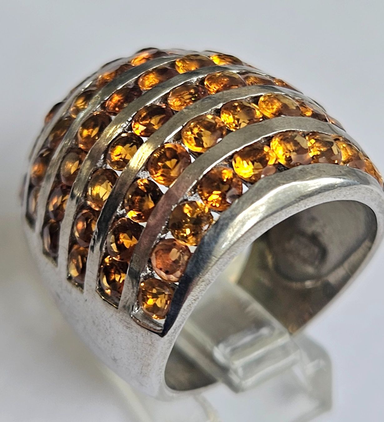 Anelli: Fingerring gelber Safir – Nuovo e nell'imballaggio originale da Zürich venduto da adriben 3