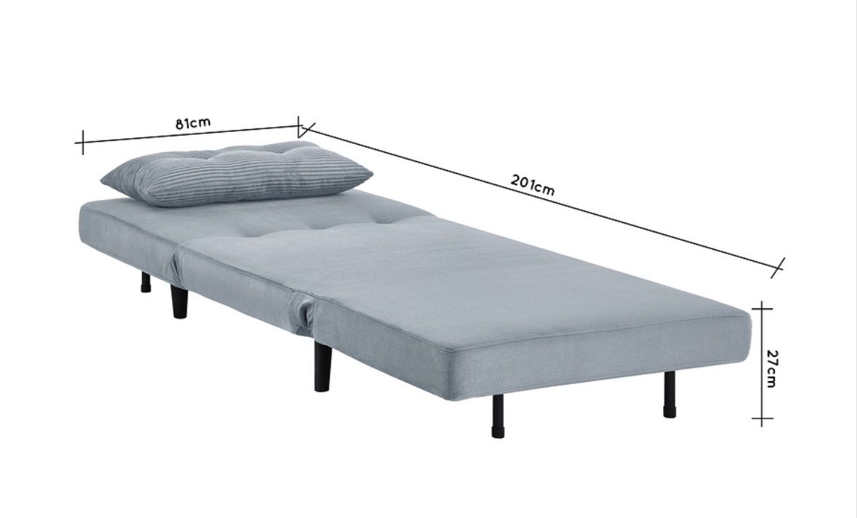 Fauteuils: Bettsofa Grau wie neu! – Neuf (Voir description) à Effretikon par donjuan105 7