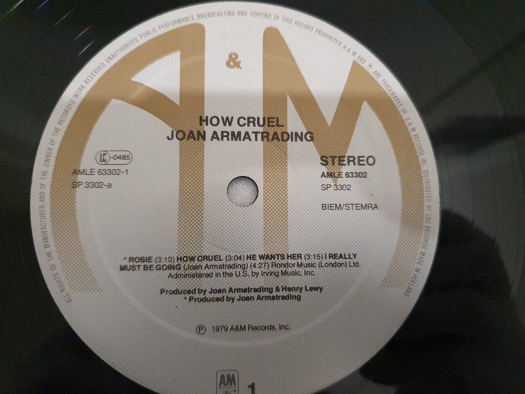 Dischi in vinile: Joan Armatrading – How Cruel – Usato da Uster venduto da Vinyl-Leidenschaft 6