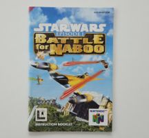 Anleitung - Star Wars Battle For Naboo (EUR) - N64