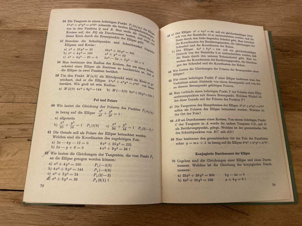Bücher: Analytische Geometrie - E. Preisig 3. Auflage – Gebraucht aus Winterthur von cheerio97 9