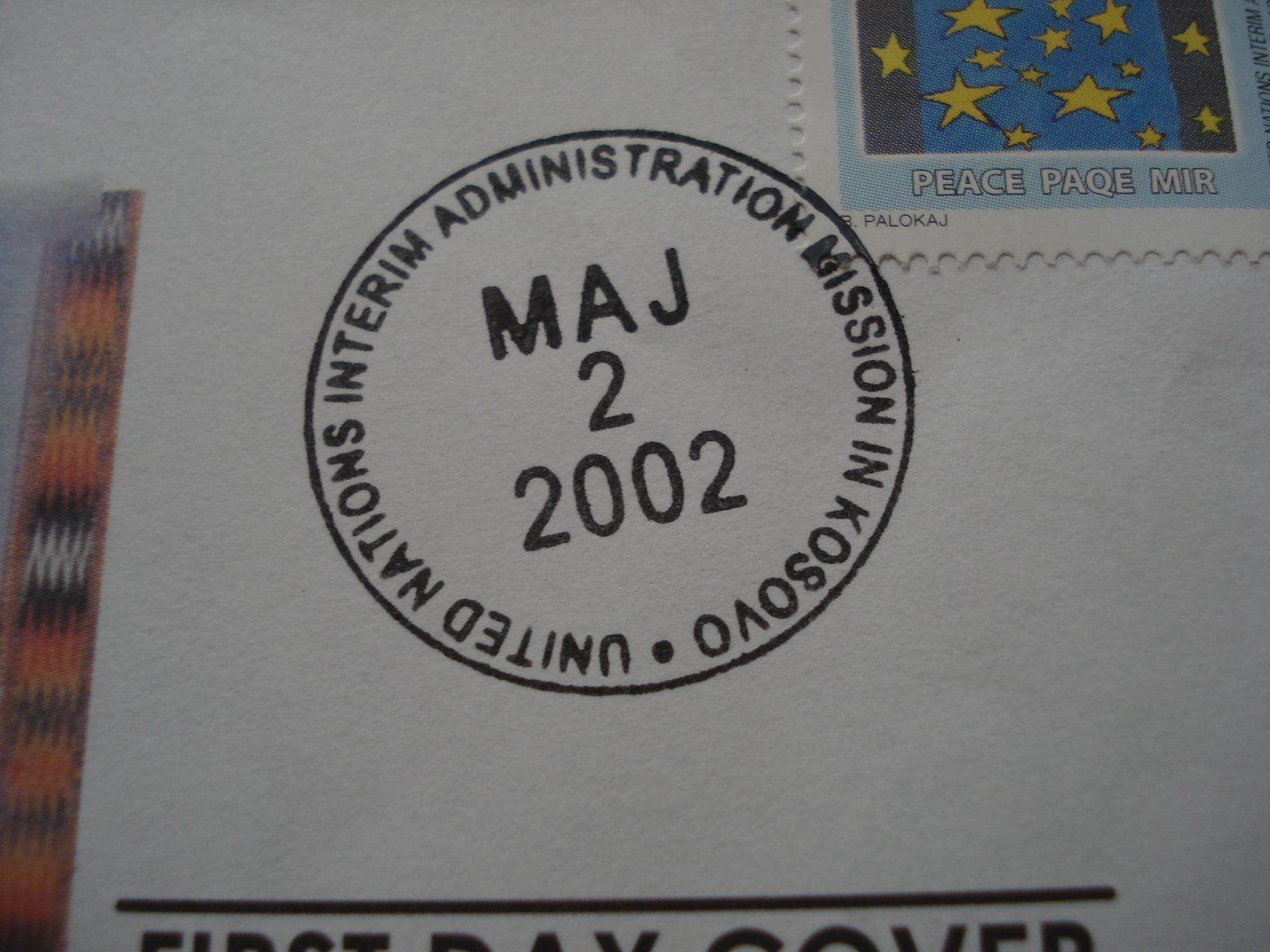 Tutti i francobolli: FDC 2002, Kosovo UN Interim Administration, Satz Euro-Werte – Usato da Niederwil AG venduto da morostahu 2