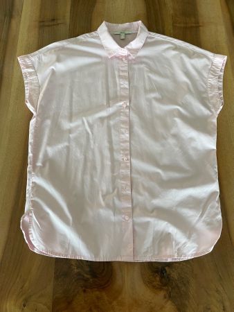 Oversized-Bluse in rosa, Grösse S (eher M)