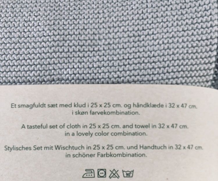 Biancheria da letto: Handtuch mit Wischtuch Solwang..Neu.. – Nuovo (secondo la descrizione) da Hünenberg venduto da Smile77.. 1