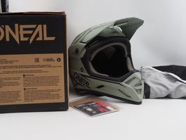 O'NEAL Backflip Fullface-Helm Grau (26092741)