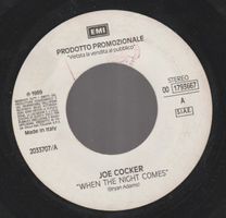 7 " juke box COCKER JOE / LADRI DI BICICLETTE WHEN THE NIGHT