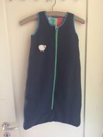 Schlafsack dunkelblau mit Schaf Grösse 70 cm