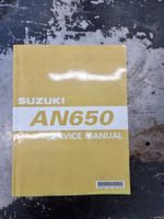 Suzuki AN650 Burgman Service Manual - Englisch