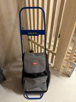 Ikea Einkaufswagen, blau/schwarz, gebraucht