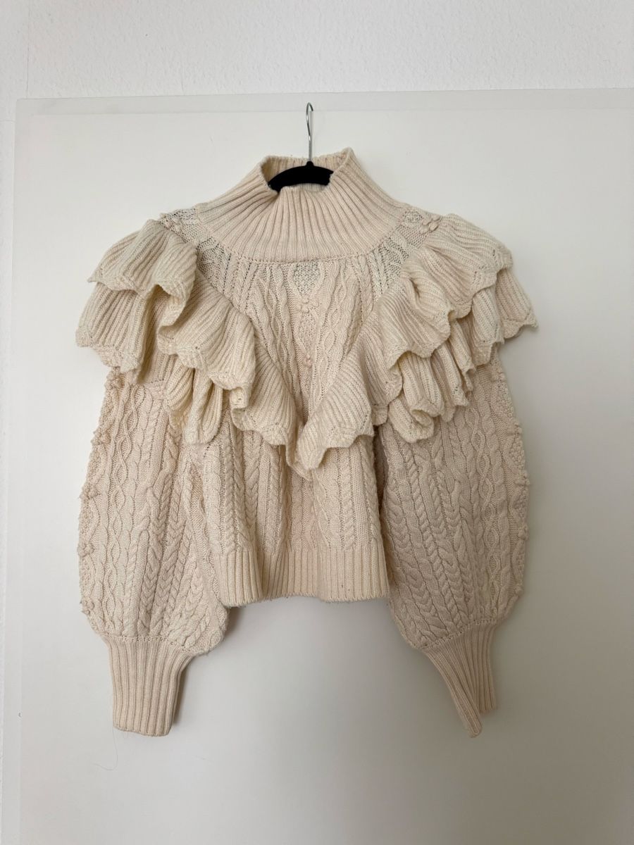 Zara Maglioni & Felpe: Zara Cremeweisser Pullover – Usato da Zürich venduto da Laura2010